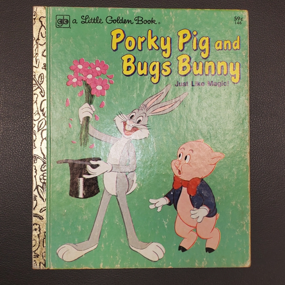 1978 A Little‎ Golden Book - Porky Pig and Bugs Bunny